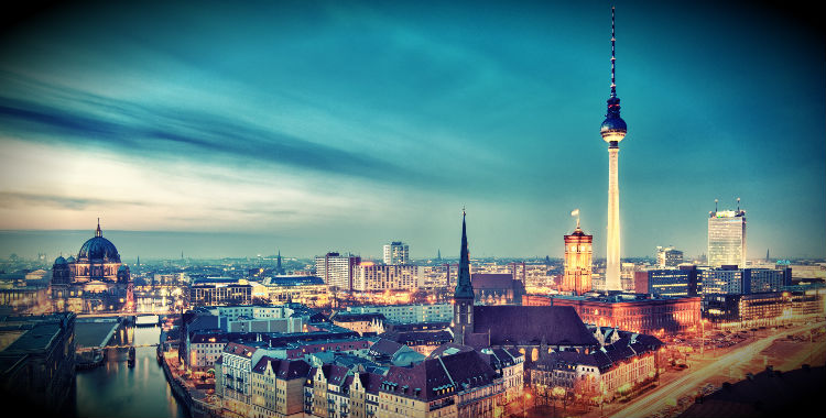 Berlin, Germany home to 3,460,725 people.
