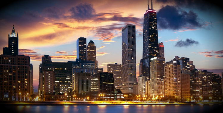 Chicago (IL), United States of America home to 2,851,268 people.