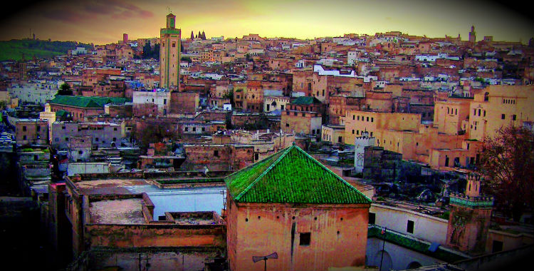 Marrakech, Morocco home to 1,126,000 people.